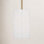 Single Light Glass Dimmable Pendant