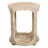 Keyston Round End Table With Shelf-615781723