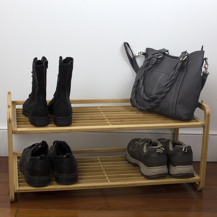 Rebrilliant 6 Pair Shoe Rack