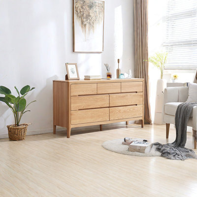 Commode d'appoint en bois massif Simple Style