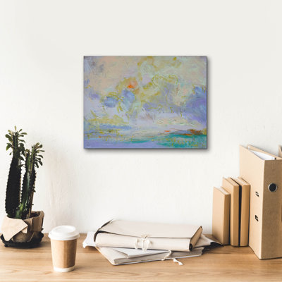  'Heaven And Earth 3' by Dorothy Fagan Canvas Wall Art