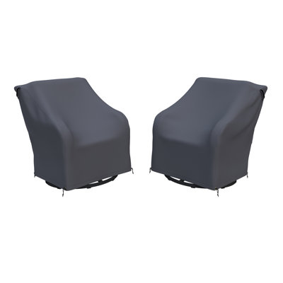Housses de chaise de patio pivotantes en osier Anahit