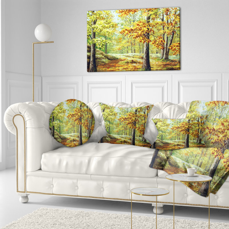 Coussin Landscape, Rectangulaire, 12 po x 20 po