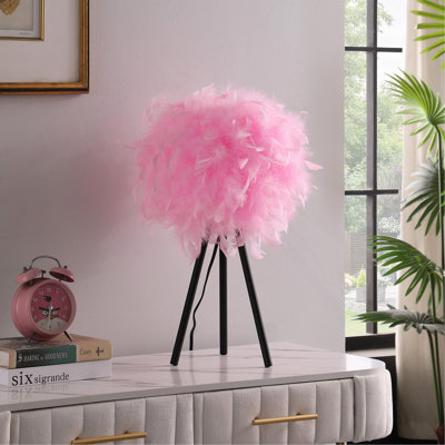 Lampe de table moderne en métal 20,5 po