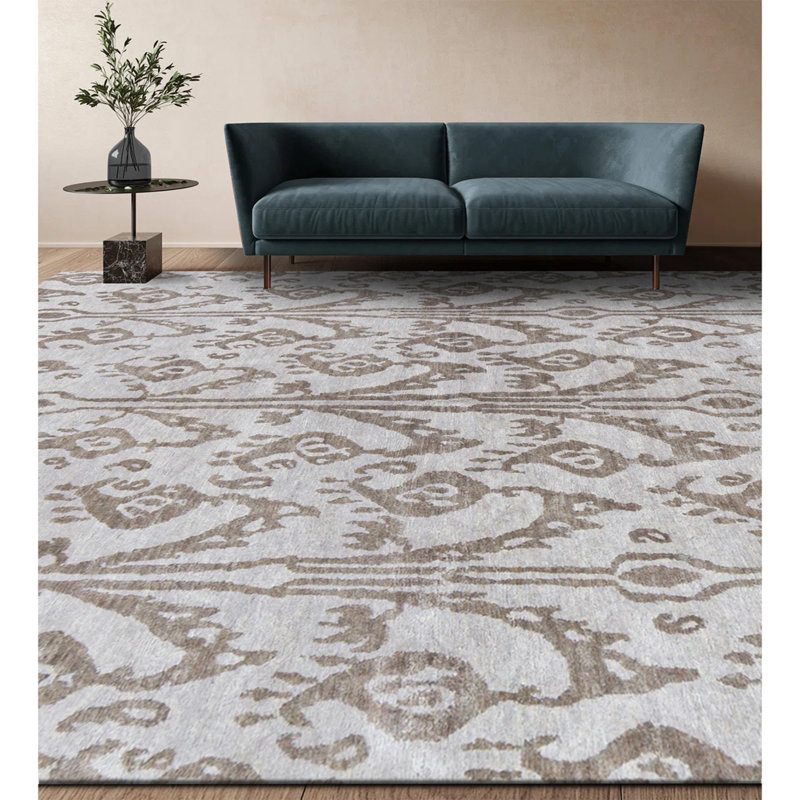 Wool Paisley Area Rug