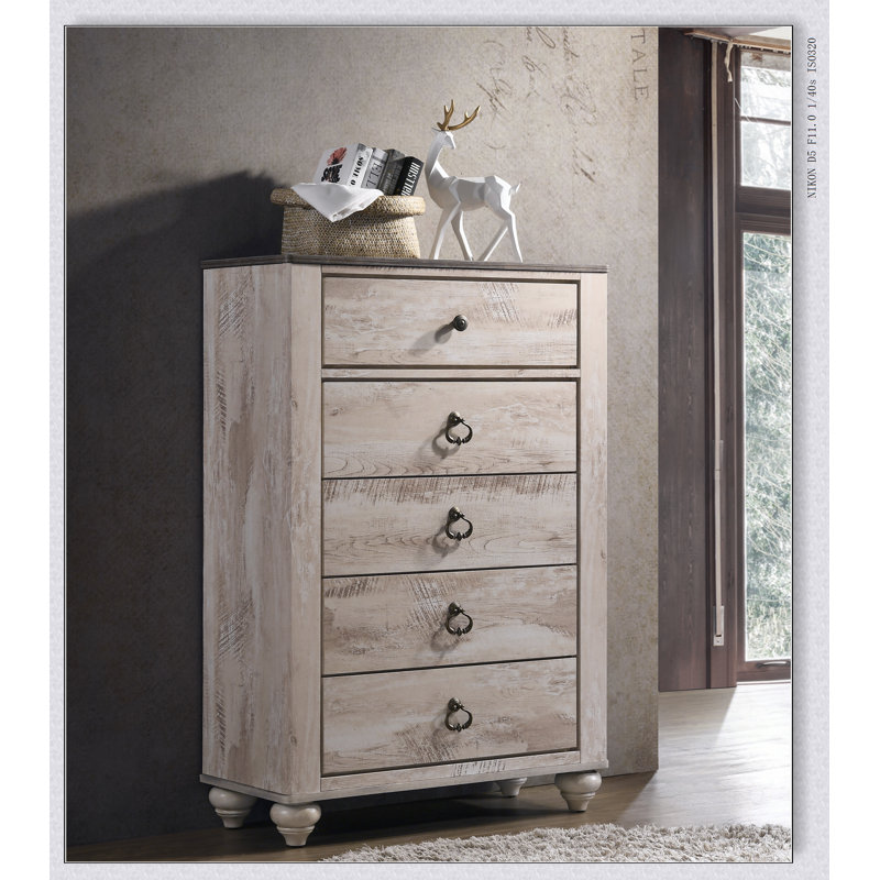 Commode 5 tiroirs Imerland