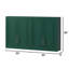 Armoire murale de style shaker de 44 po x H 26 po pour garde-manger Laudry-131407139