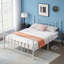 Ensemble de lit et table de chevet 3 pièces Kempst-463555669-463555668