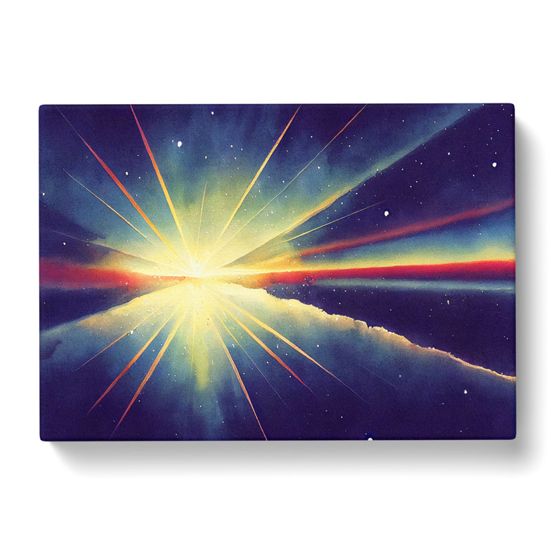 Shooting Star Vol.2 - Wrapped Canvas, 50cm H x 76cm W x 3cm D