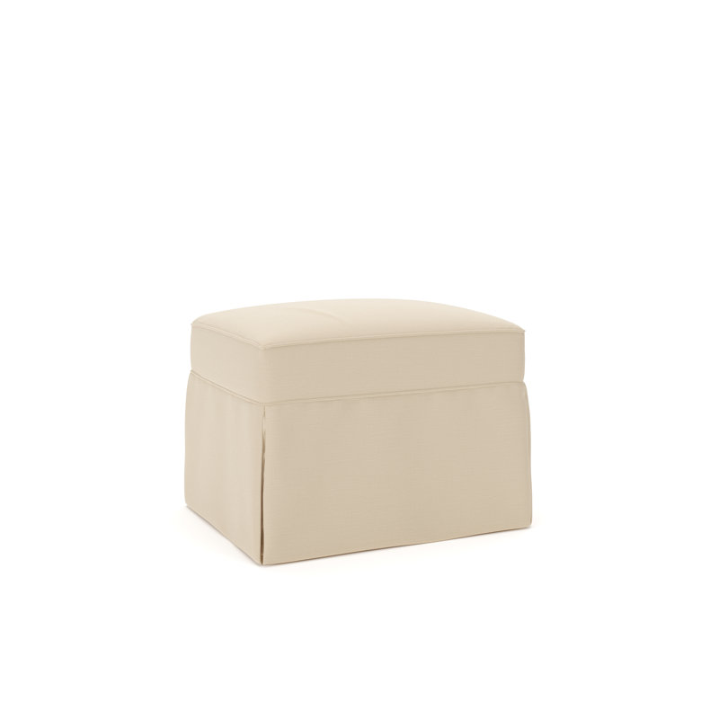 Repose-pieds rectangulaire 33 po Amari, Toile lin Sunbrella®