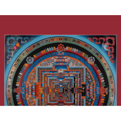 Art mural Kalachakra Mandala