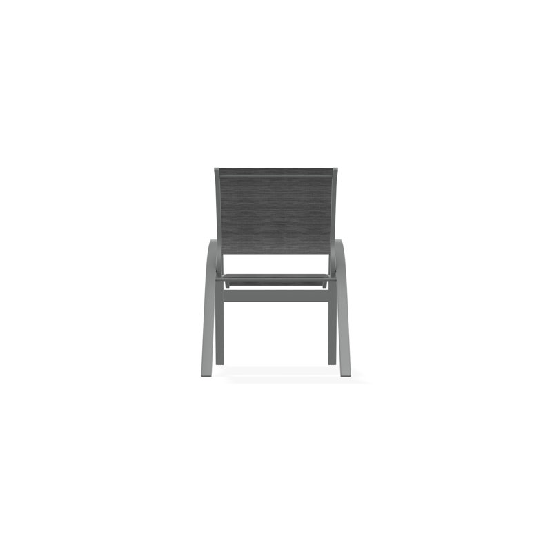 Aruba II Outdoor Dining Chair, Collect Charcoal, Graphite