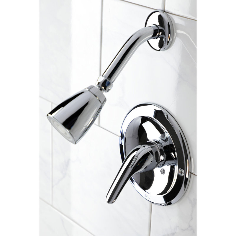 Kingston Brass Single-Handle Shower Faucet, Polished Chrome