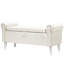 Banc de rangement à dessus rabattable avec repose-pieds en velours Dritarastra-18634528