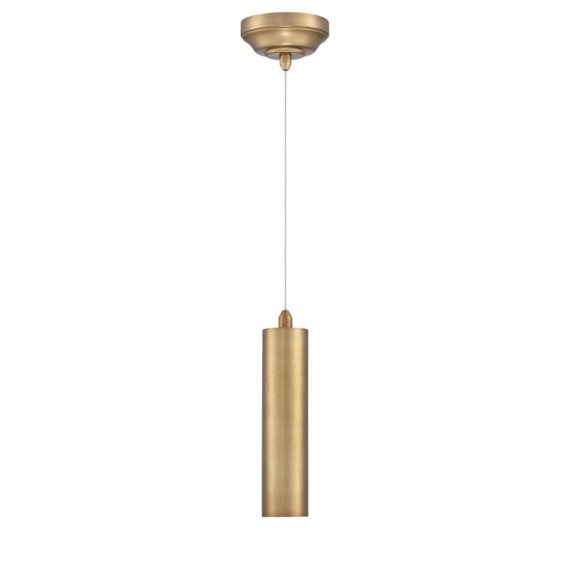 Luminaire suspendu cylindrique à 1 lumière DEL Absalon