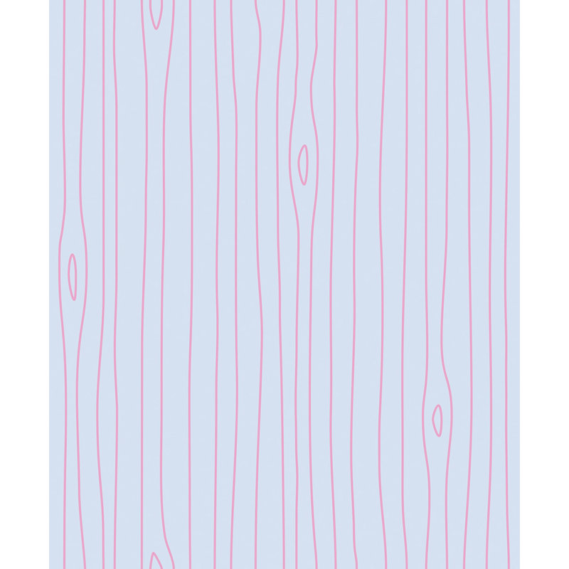 Jaser 10m x 52cm Matte Wallpaper Roll, Light Blue
