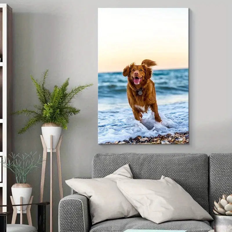 1 Piece Wrapped Canvas Wall Art
