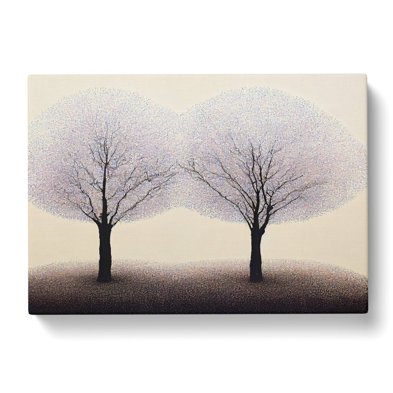 XXX-H1022-WF-6354X Mysterious Trees - Wrapped Canvas Print