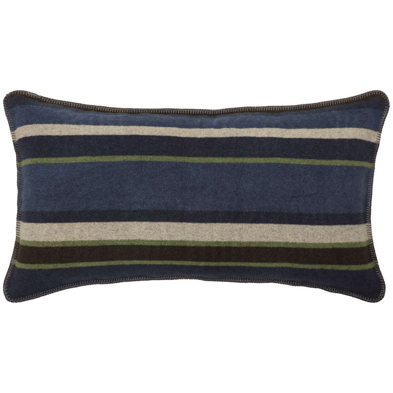 Wooded River Lapis Valley Pillow Sham, King, Southwestern Decorative Pillow Cover for Lodge Bedroom Bedding, King