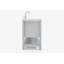 Meuble-lavabo simple avec plateau ARIEL Moille 48-2097113022-2125877692