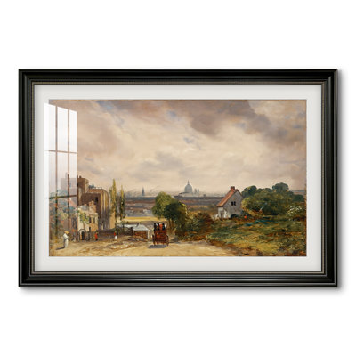 Sir Richard Steele's Cottage, Hampstead, c. 1832-John Constable-Custom Framed Print