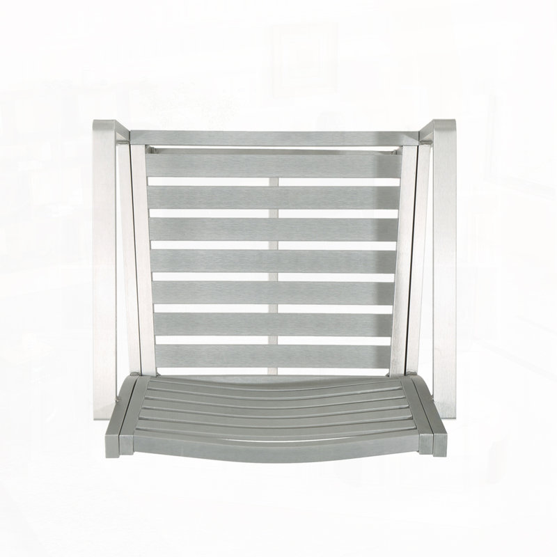 Tabourets de bar à cadre extérieur en aluminium