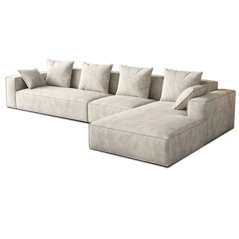 2 - Piece Upholstered Sectional, Right Hand Facing, 28.35" H x 129.92" W x 70.87" D