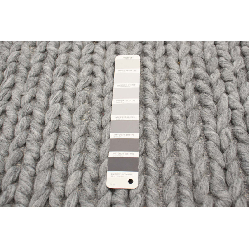 Tapis gris foncé Mulvey 5 pi 2 po x 7 pi 8 po