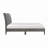 Upholstered Platform Bed With Upholstered Headboard