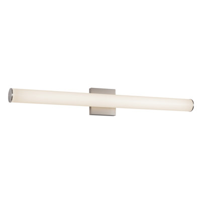 Rico 36-in Brushed Nickel dimmable LED Wall/Vanity Light