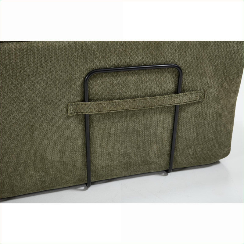 Canapés modulaires, canapé-lit modulaire minimaliste moderne, méridienne profonde pour salon | Vert | Tissu