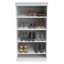 Système de rangement modulaire l 69 po - l 91 po avec portes
