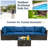 Rattan Sectional Seating Group with Cushions-232317167
