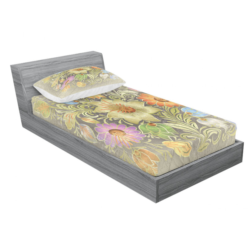 Microfiber Sheet Set, Twin XL Sheet Set with Fitted Sheet