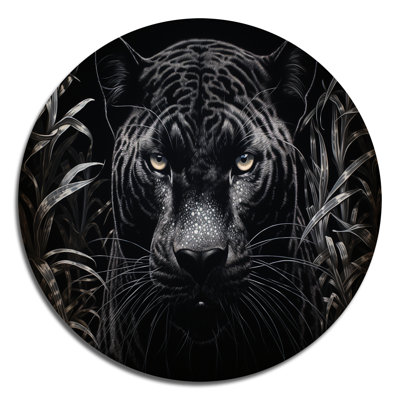 Grattoir noir, noir et blanc Panther Nocturnal Majesty