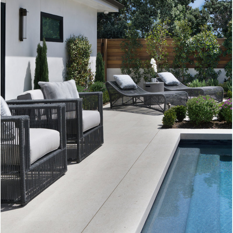 Miami Cushionless Chaise, Black