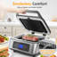 Barbecue d'intérieur sans fumée 1300W