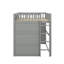 Lit mezzanine double avec échelle-917966390