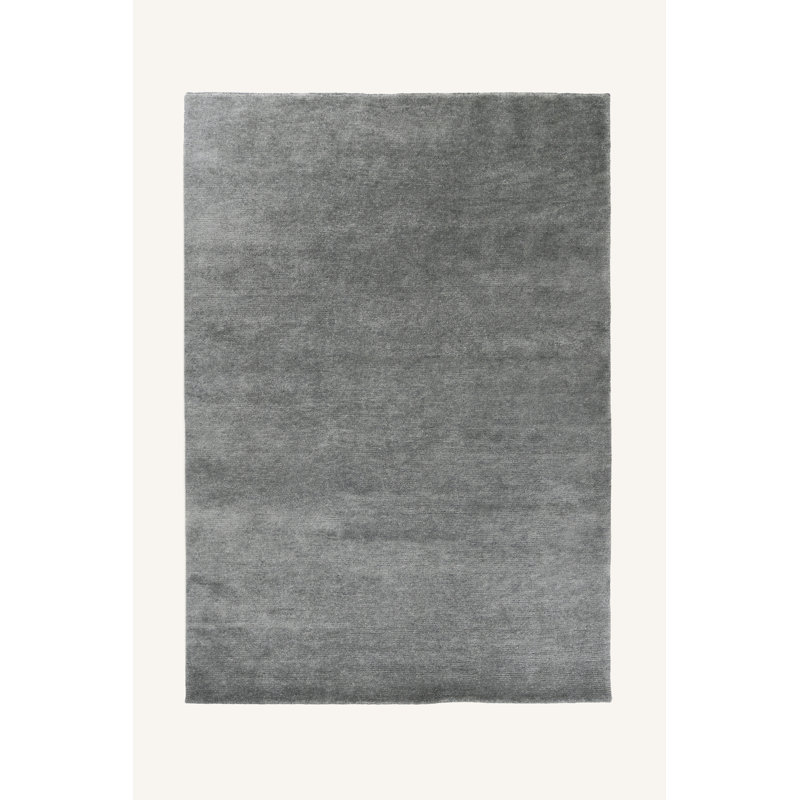Lanyjah Solid Colour Hand Woven Area Rug, Rectangle 160 x 230cm