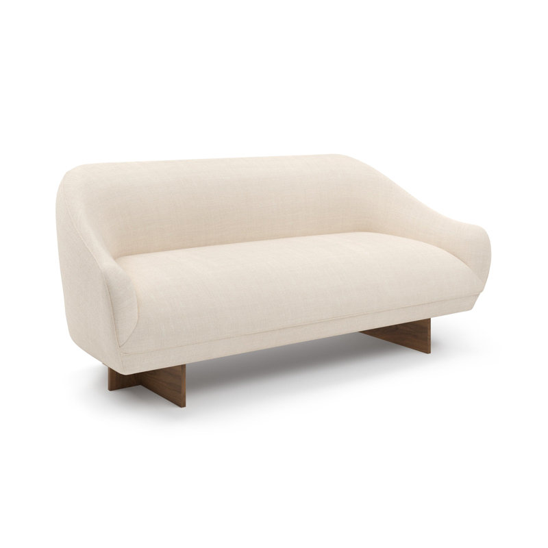 Elouise Sofa, 32" H x 84" W x 33" D, Beige