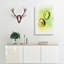 Avocado Split in Abstract - Wrapped Canvas-55316490