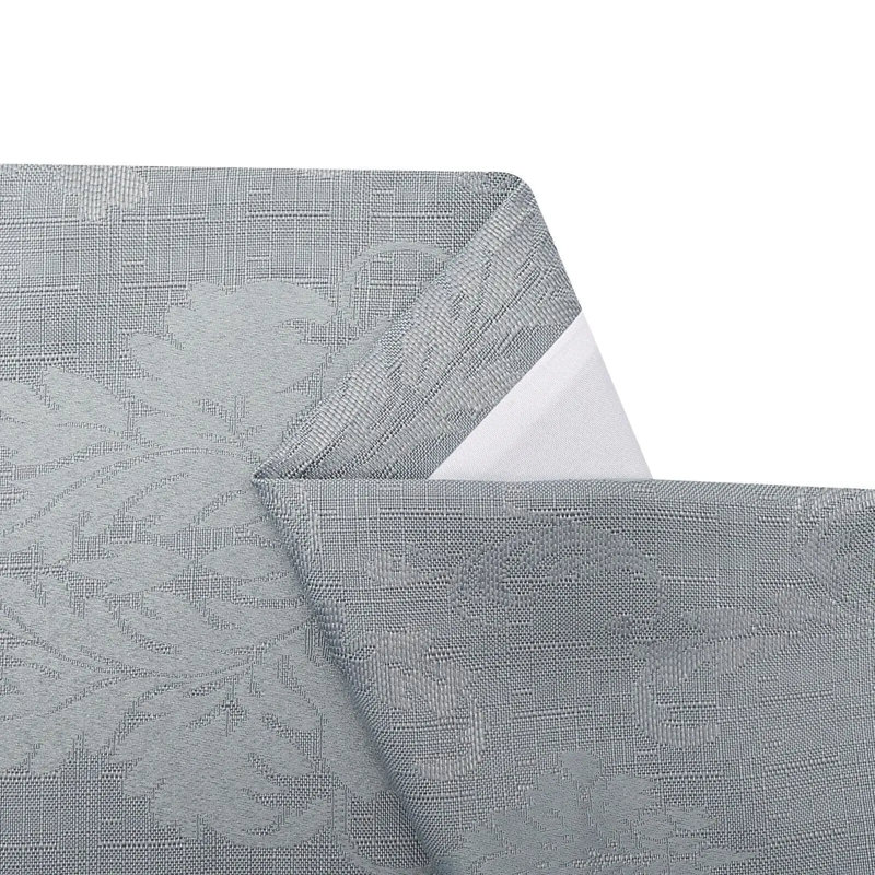 Semi Sheer Curtain Panel Pair, Silver, 116.84cm Width x 137.16cm Drop