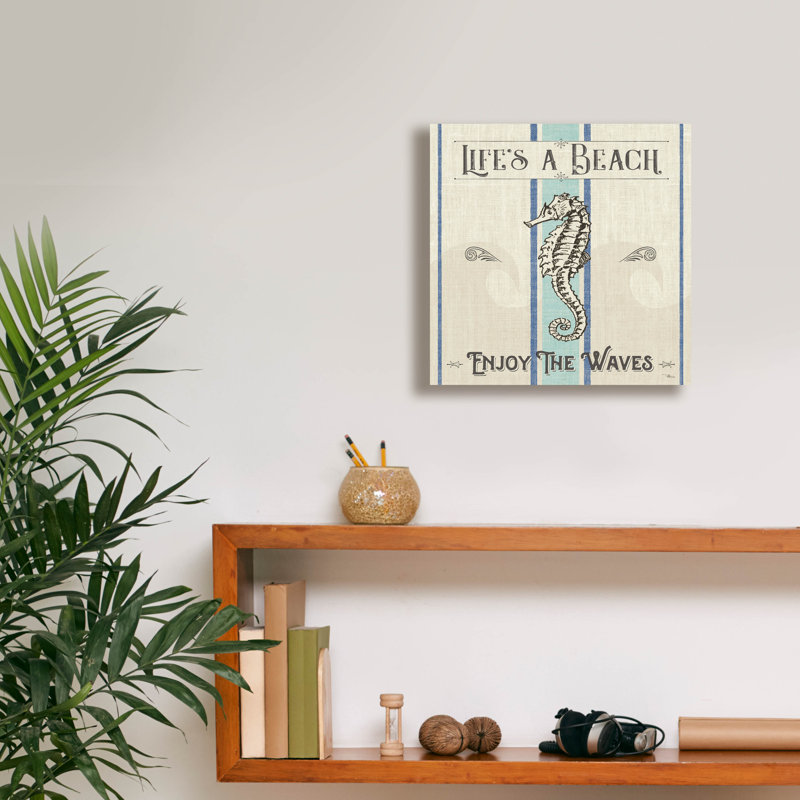 «Coastal Farmhouse 4» par Pela Studio, art mural sur toile, H 12 po x l 12 po x P 0,75 po