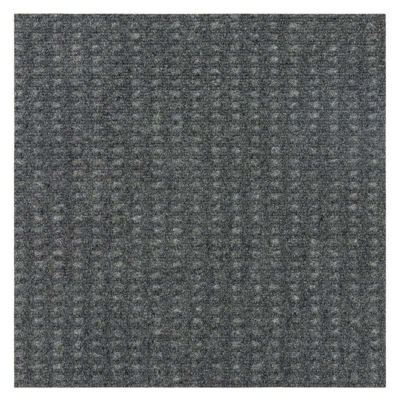 Carreau de tapis en polyester auto-adhésif 18 po x 18 po intérieur / extérieur (paquet de 10) (22,5 pieds carrés / boîte)