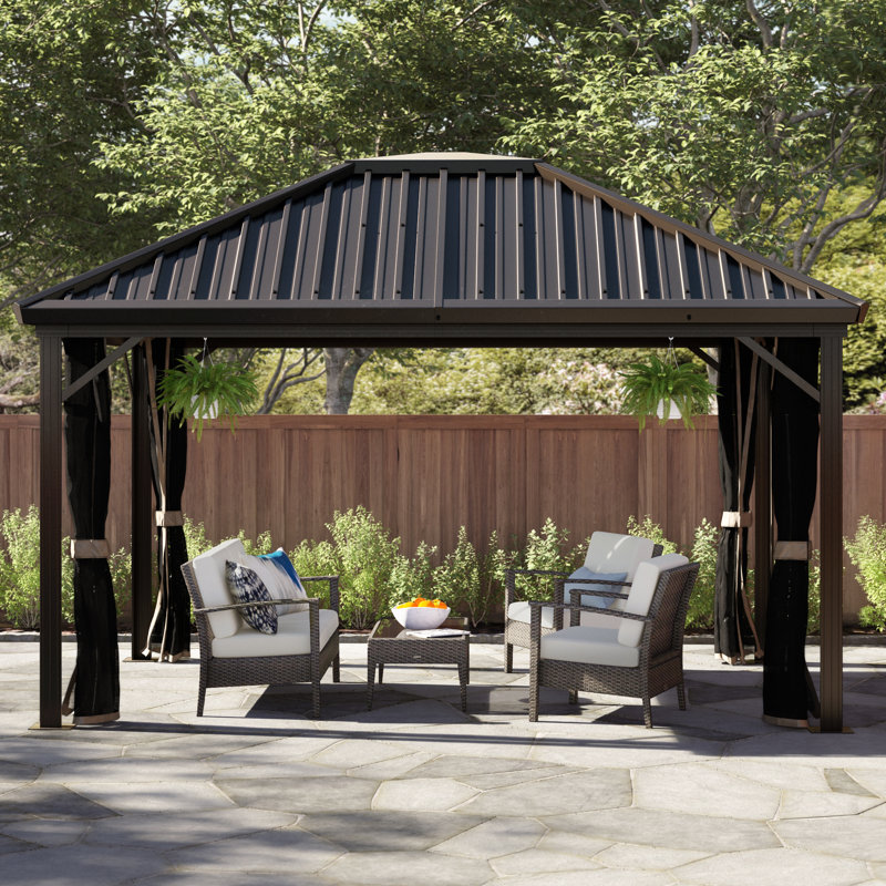 Pavillon de jardin 10 pi x 14 pi Sojag Genova