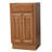 18" x 16" Golden Oak Raised Panel Vanity Base Cabinet