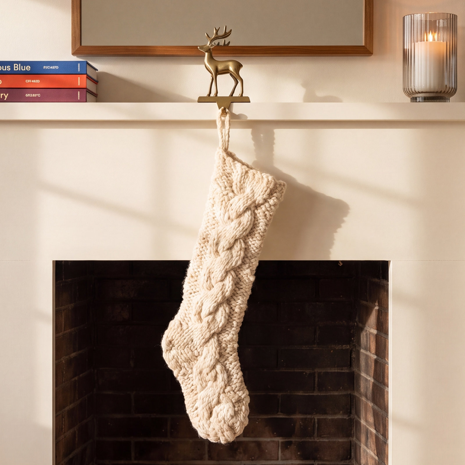 Colossol Stocking, Off White