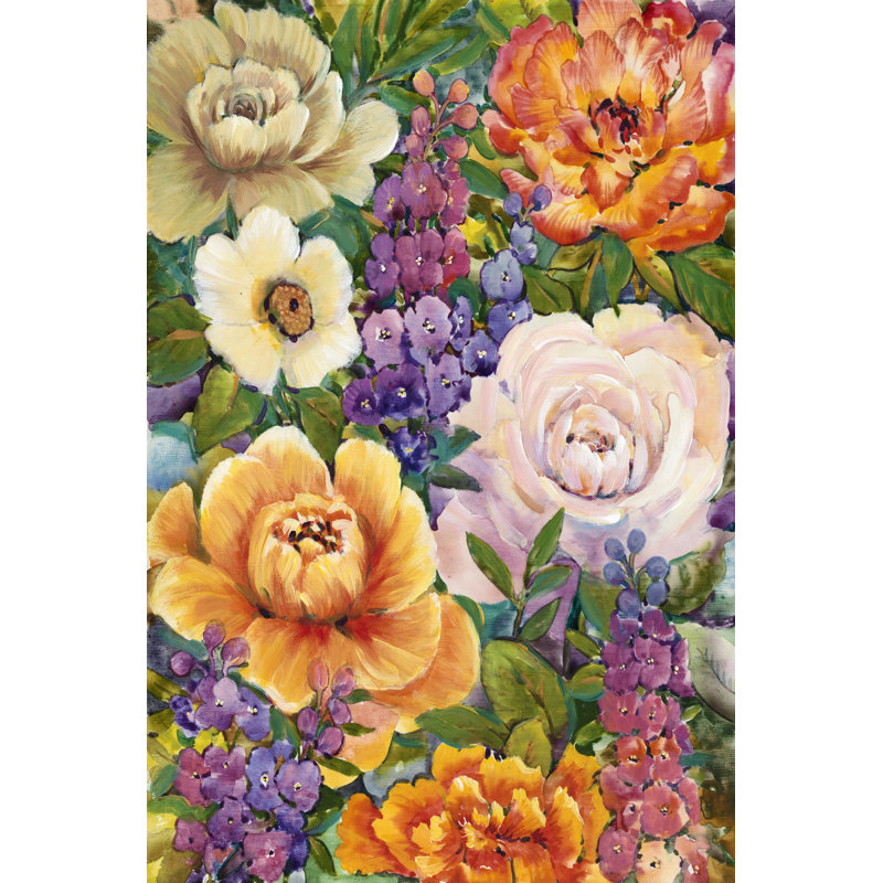 Flower Bouquet I by Tim OToole - Wrapped Canvas Print, 30cm H x 20cm W