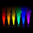 Jaquasha Vertical Fog Machine with 9 LED Lights for Halloween Party Stage