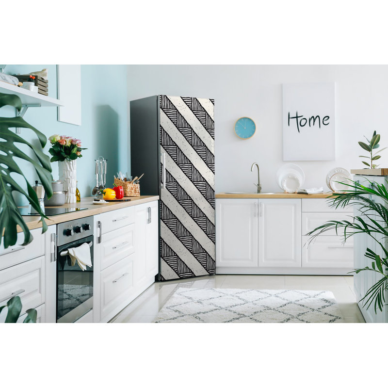 Abstract Door Decal